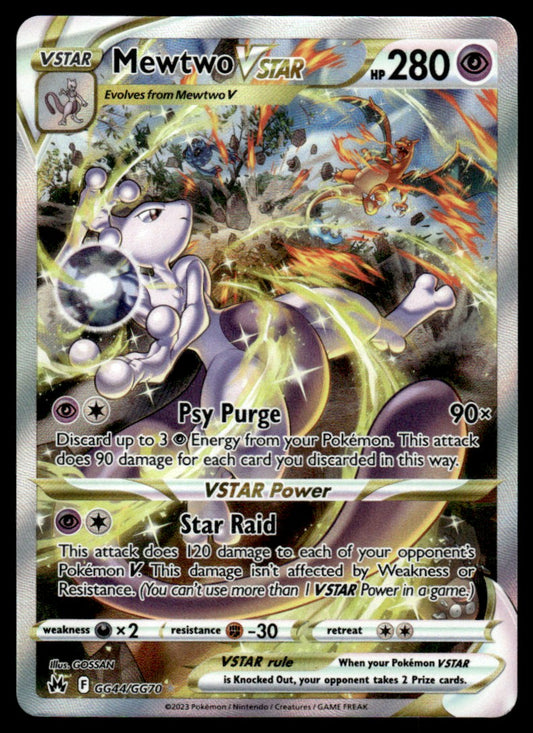 Mewtwo VSTAR GG44/GG70 - Crown Zenith - Galarian Gallery - Sword & Shield