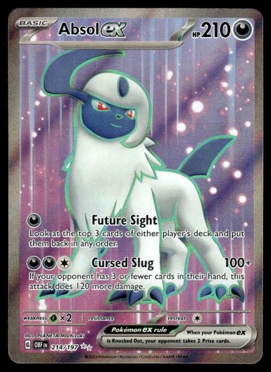 Absol ex 214/197 - Obsidian Flames - Scarlet & Violet