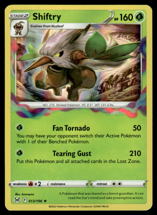 Shiftry 013/196 Holo - Lost Origin - Sword & Shield