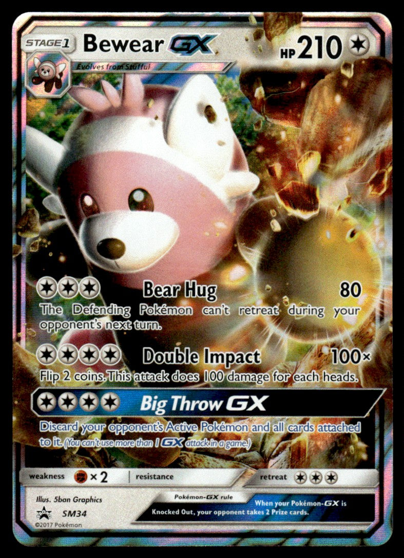 Bewear-GX - NM - SM34 - Sun & Moon Promos