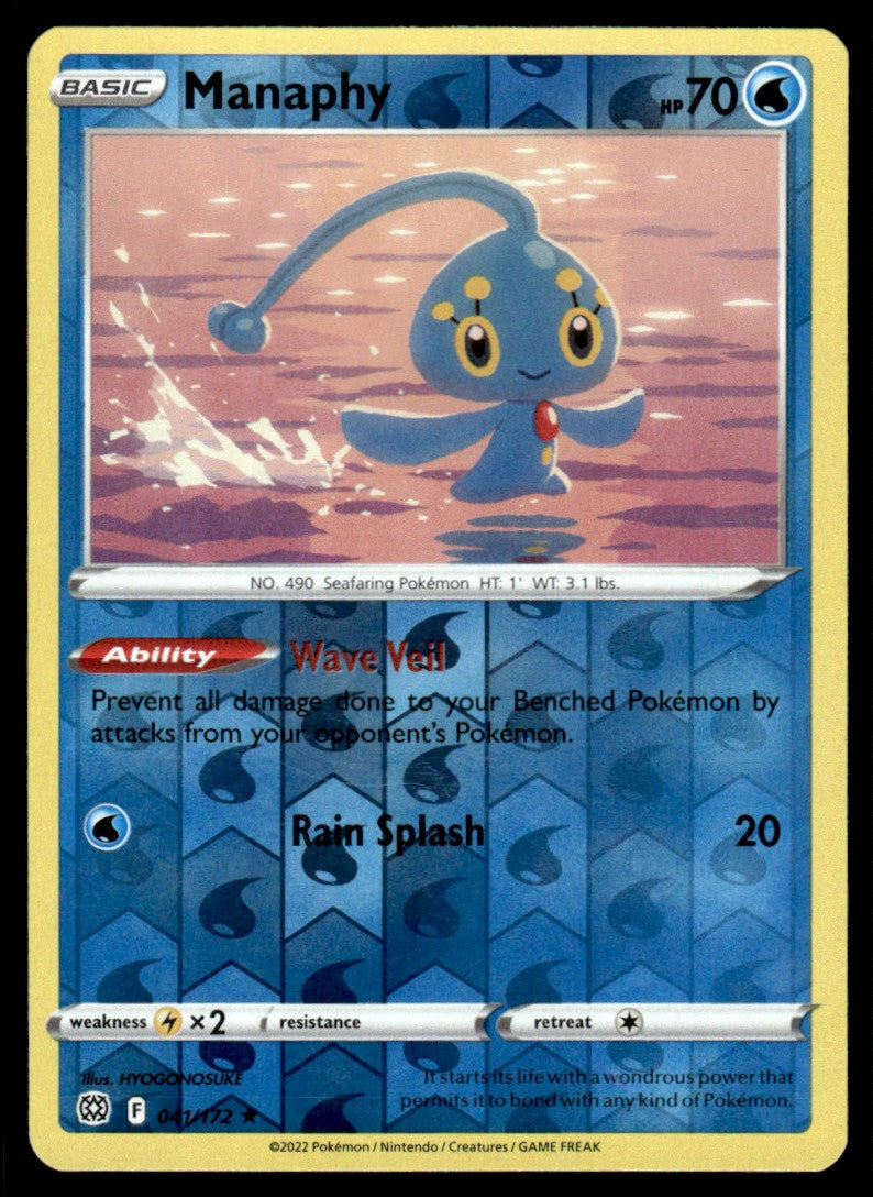 Manaphy 041/172 Reverse - Brilliant Stars - Sword & Shield