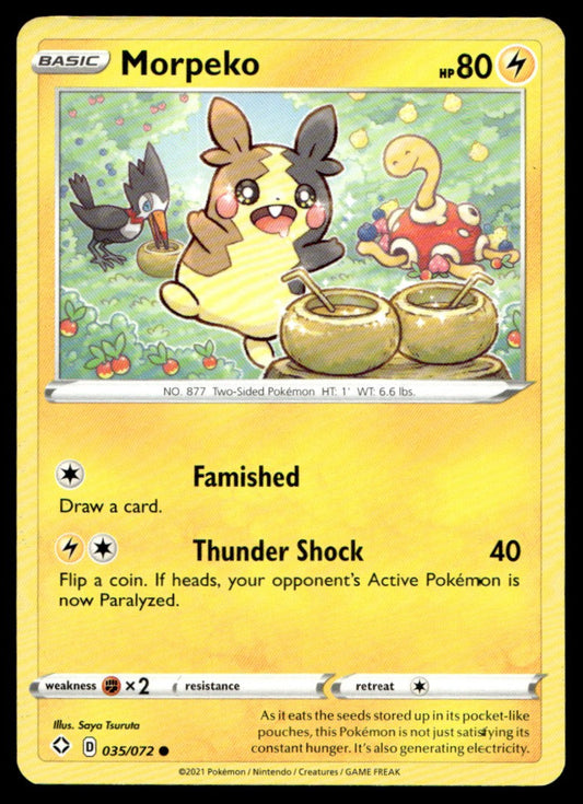 Morpeko 035/072 Comun - Shining Fates - Sword & Shield