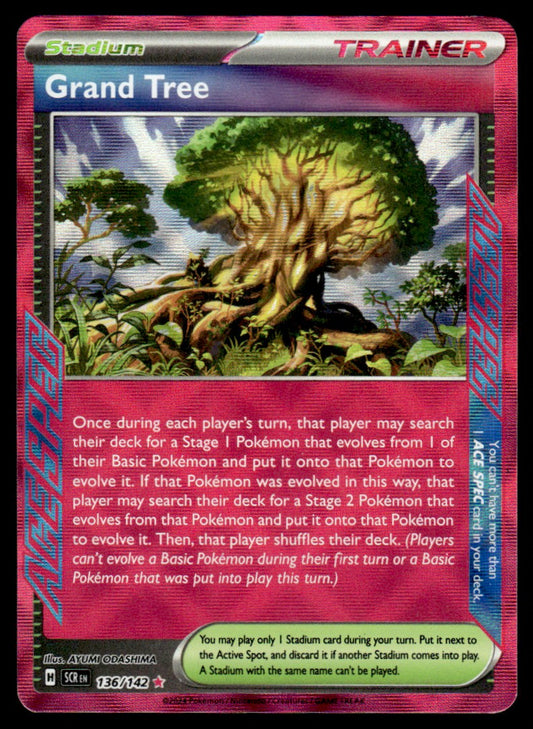 Grand Tree 136/142 - Stellar Crown - Scarlet & Violet