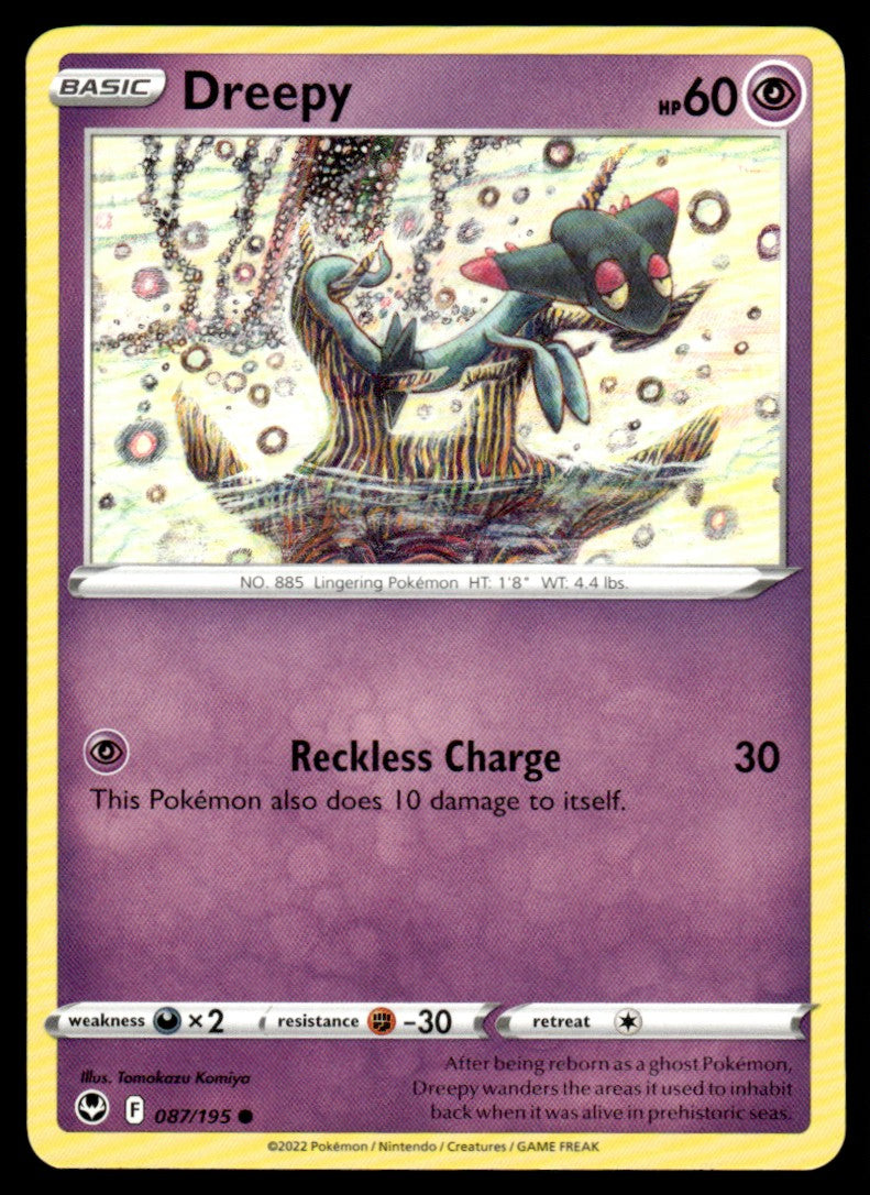 Dreepy 087/195 Comun - Silver Tempest - Sword & Shield