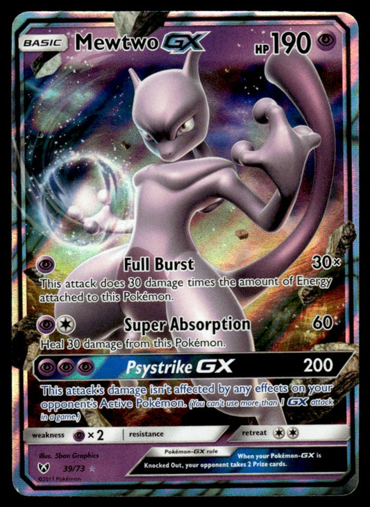NM Mewtwo-GX 39 - Shining Legends