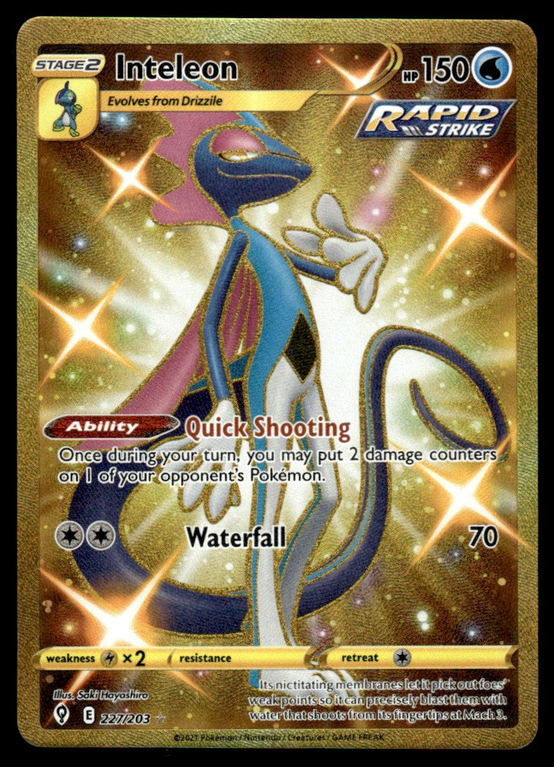 Inteleon 227/203 - Evolving Skies - Sword & Shield