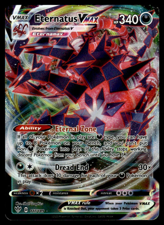 Eternatus VMAX 117/189 - Darkness Ablaze - Sword & Shield