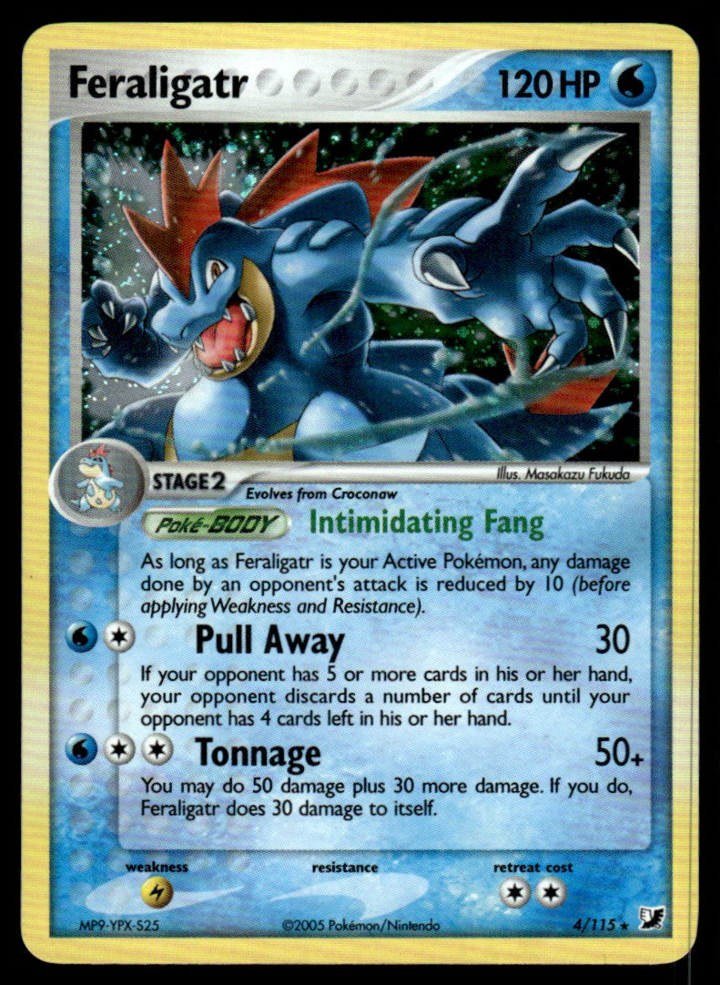 NM - Feraligatr 4 - Holo - Unseen Forces