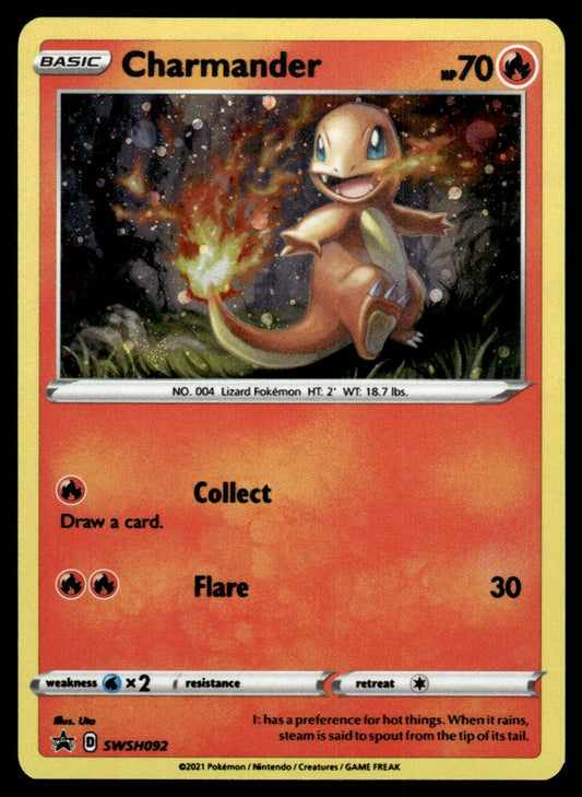 Charmander (Cosmo Holo) SWSH092/PRSS - Sword & Shield Promos - Sword & Shield