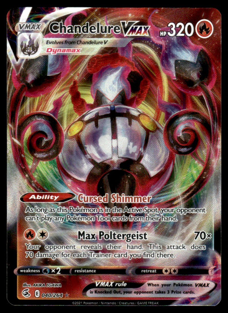 Chandelure VMAX 040/264 - Fusion Strike - Sword & Shield
