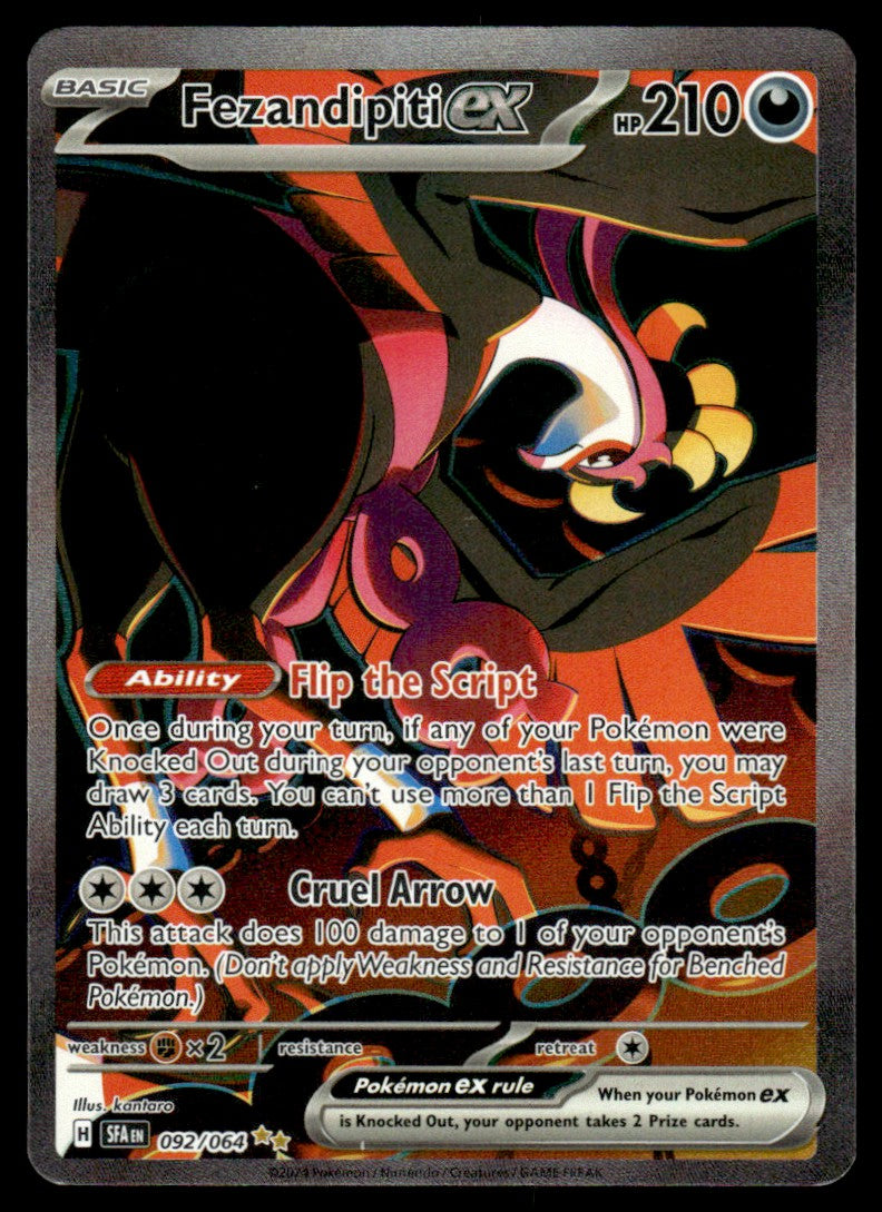 Fezandipiti ex 092/064 - Shrouded Fable - Scarlet & Violet