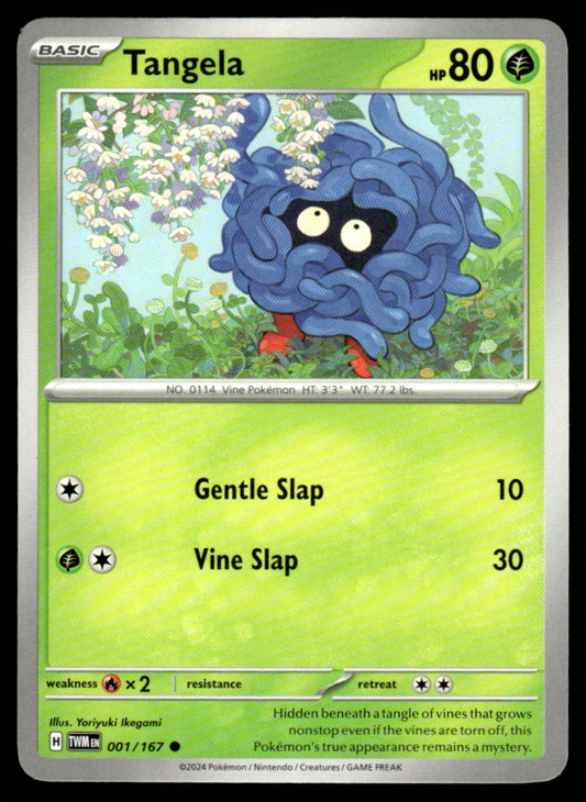 Tangela 001/167 Comun - Twilight Masquerade - Scarlet & Violet