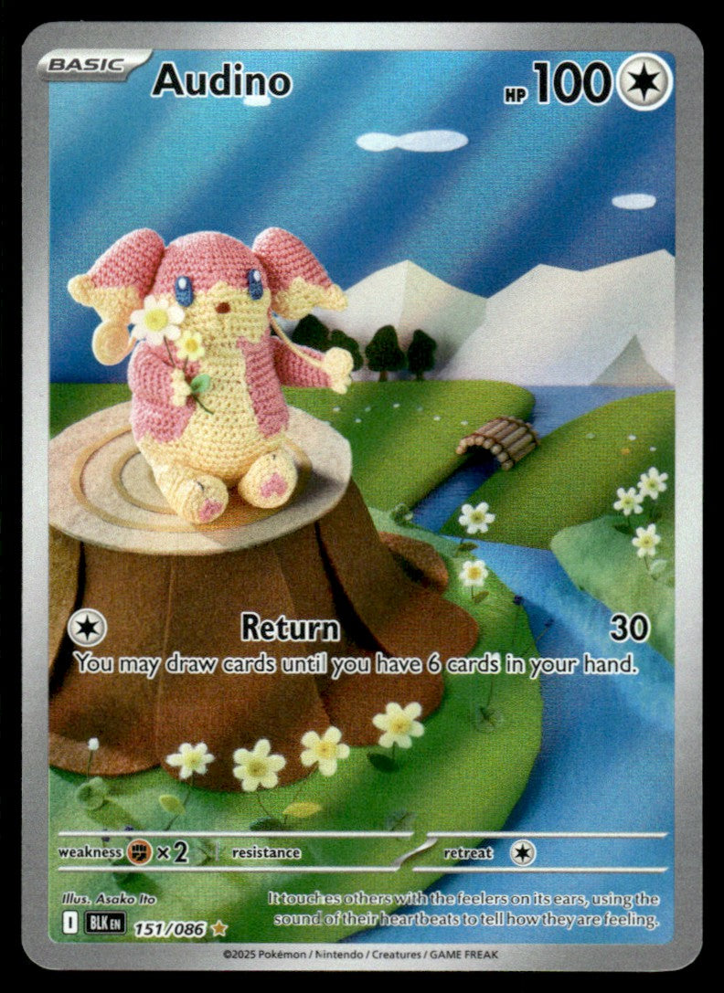 Audino 151/086 - Black Bolt - Scarlet & Violet