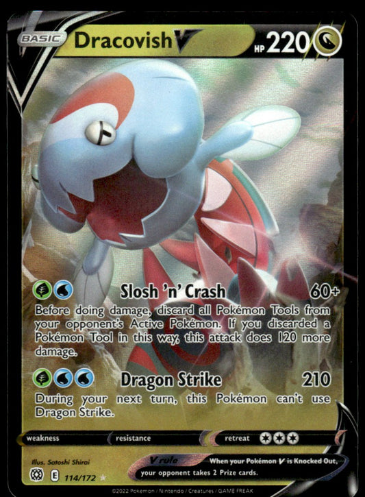 Dracovish V 114/172 - Brilliant Stars - Sword & Shield