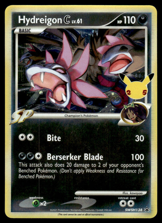 Hydreigon C SWSH138/PRSS - Sword & Shield Promos - Sword & Shield