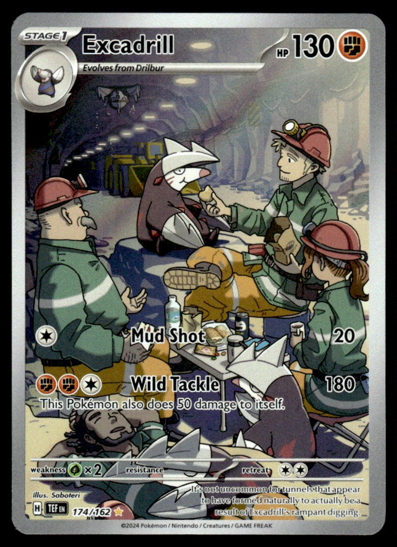 Excadrill 174/162 - Temporal Forces - Scarlet & Violet
