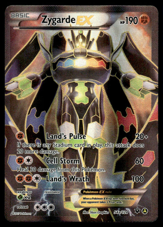 Zygarde EX - NM - 54A - XY Promos