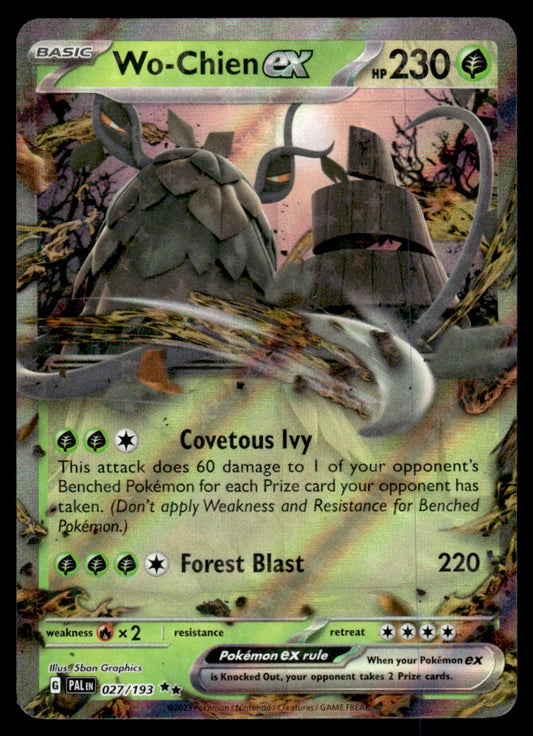 Wo-Chien ex 027/193 - Paldea Evolved - Scarlet & Violet