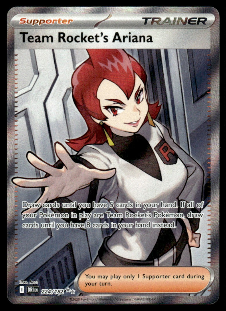 Team Rocket's Ariana 224/182 - Destined Rivals - Scarlet & Violet