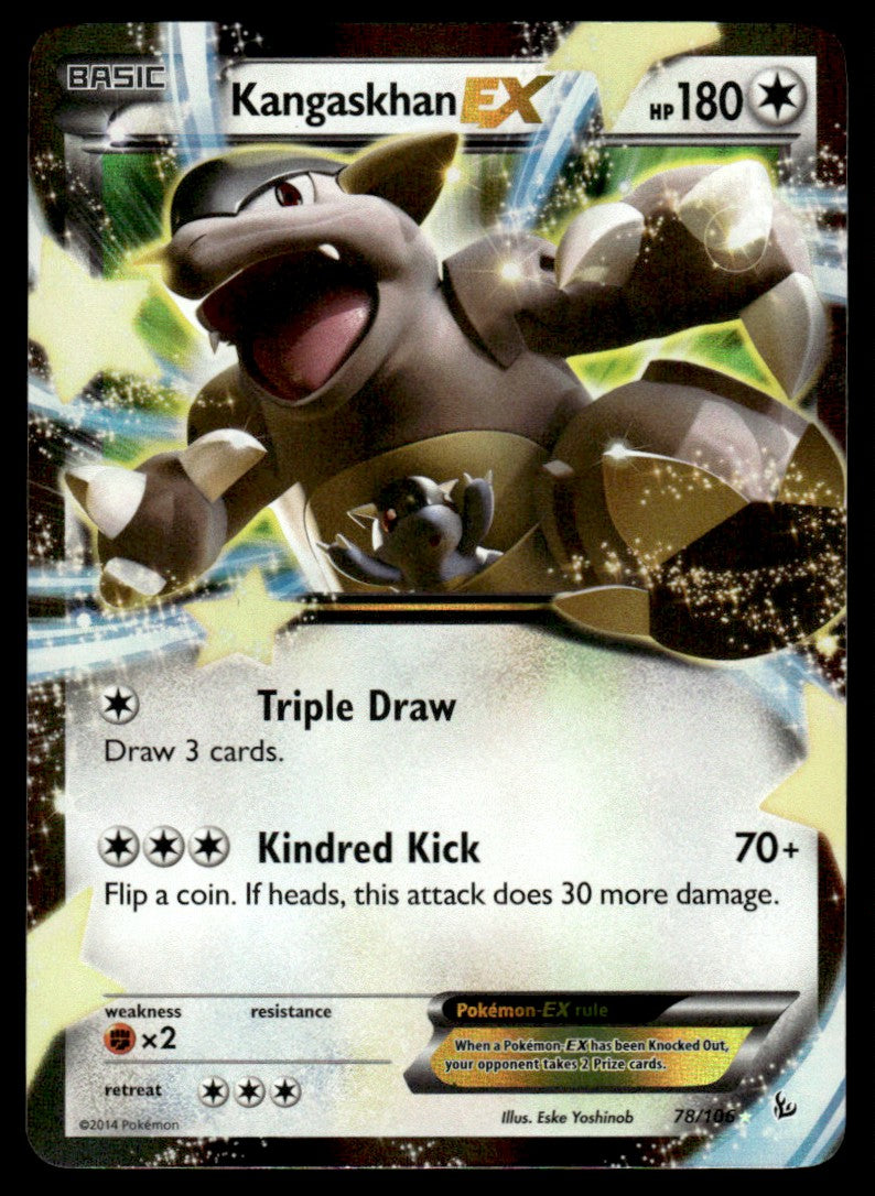 Kangaskhan-EX - LP - 78 - Flashfire
