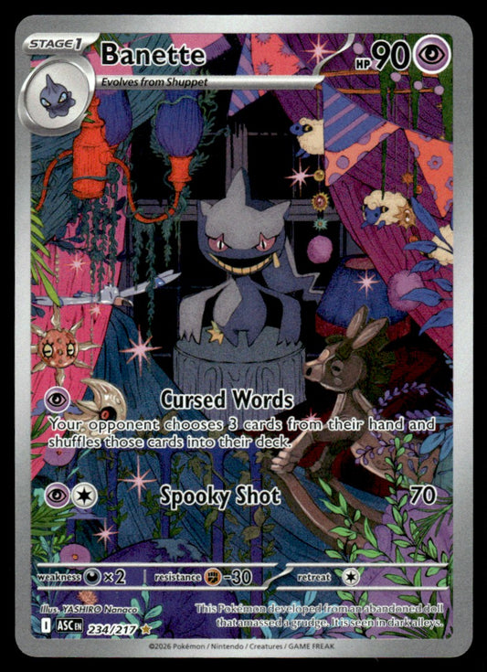 Banette 234/217 - Ascended Heroes - Mega Evolution