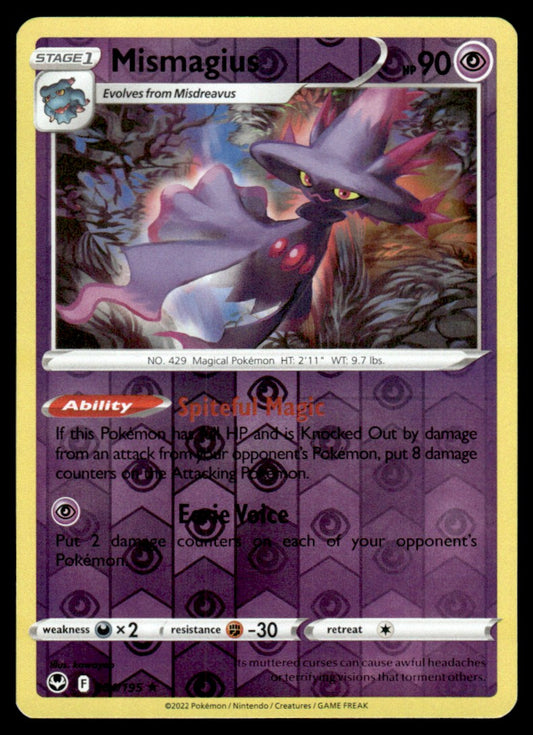 Mismagius 064/195 Reverse - Silver Tempest - Sword & Shield