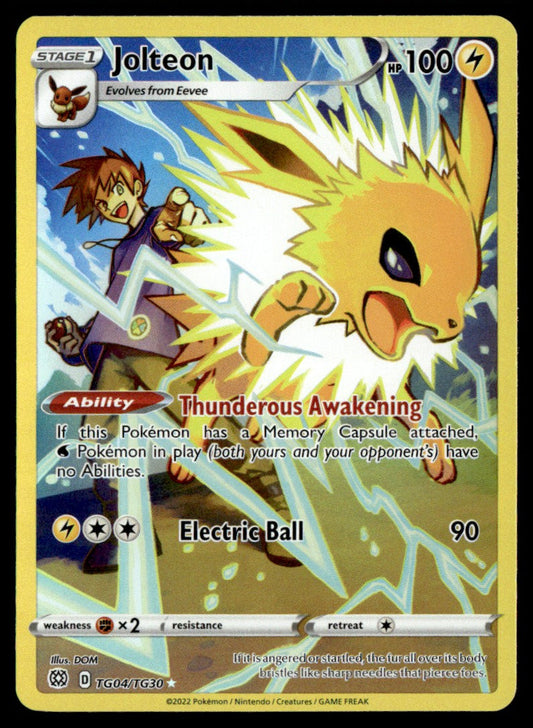 Jolteon TG04/TG30 - Brilliant Stars - Trainer Gallery - Sword & Shield
