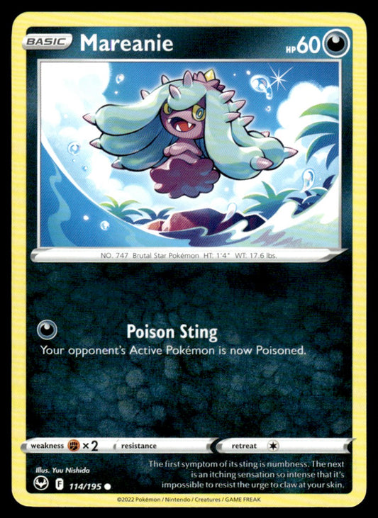 Mareanie 114/195 Comun - Silver Tempest - Sword & Shield