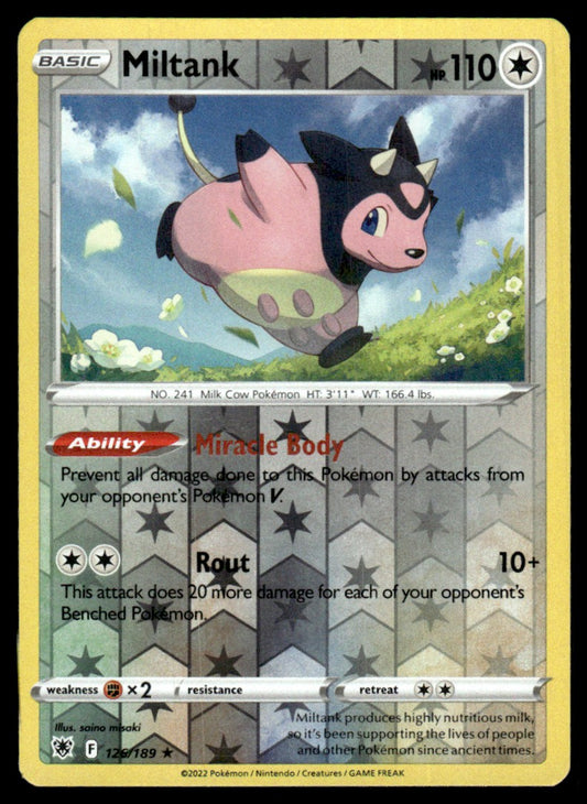Miltank 126/189 Reverse - Astral Radiance - Sword & Shield