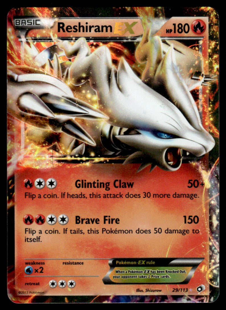 LP Reshiram-EX 29 - Legendary Treasures