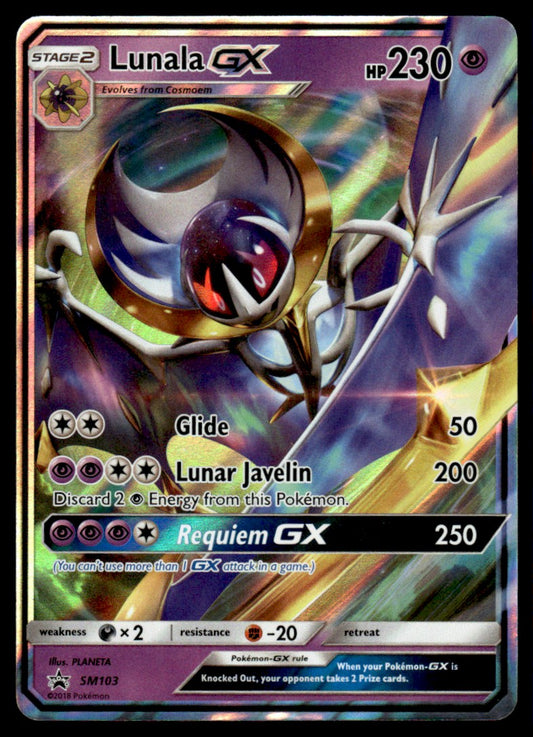 Lunala-GX - NM - SM103 - Sun & Moon Promos