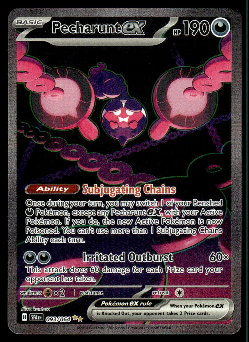 Pecharunt ex 093/064 - Shrouded Fable - Scarlet & Violet