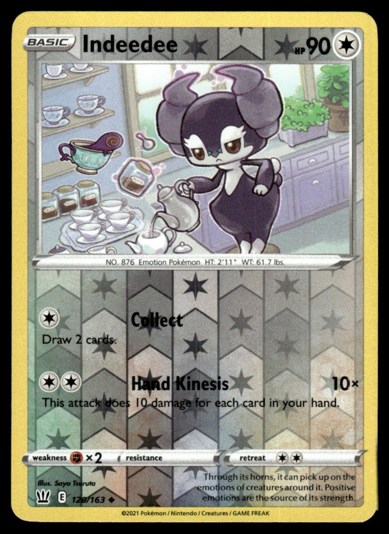 Indeedee 120/163 Reverse - Battle Styles - Sword & Shield
