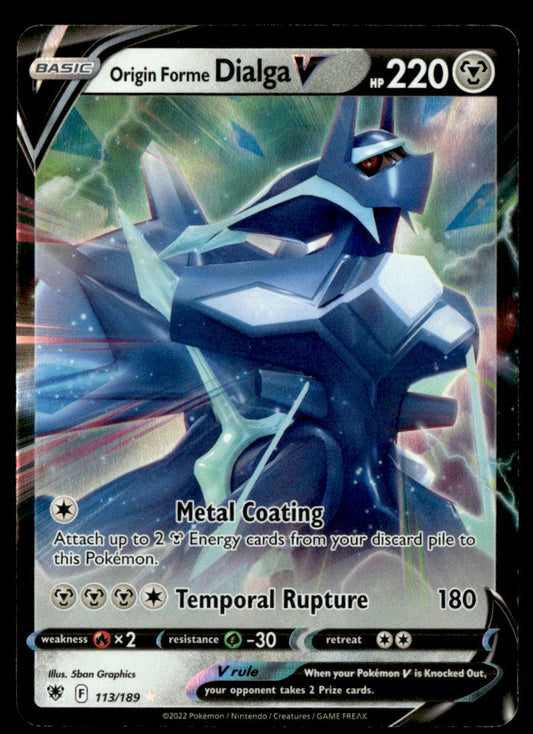 Origin Forme Dialga V 113/189 - Astral Radiance - Sword & Shield