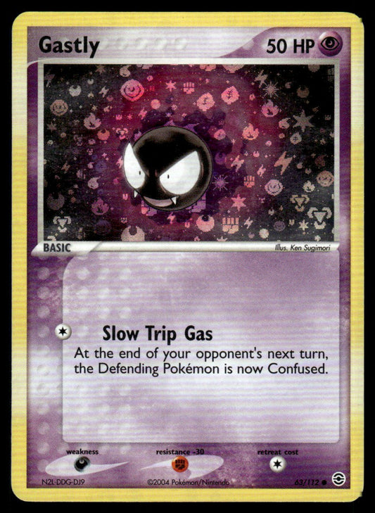 LP - Gastly 63 - Reverse - FireRed & LeafGreen