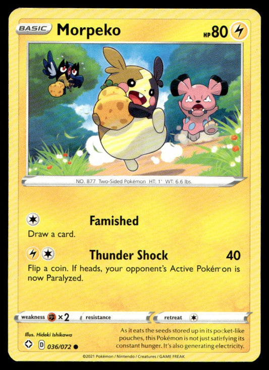 Morpeko 036/072 Comun - Shining Fates - Sword & Shield