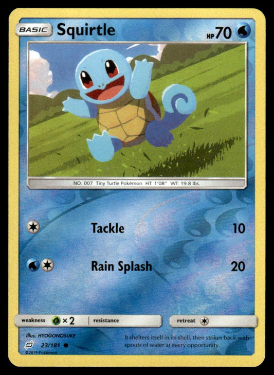 NM - Squirtle 23 - Reverse - Team Up