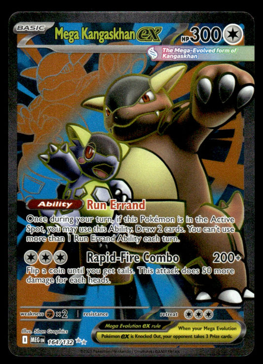 Mega Kangaskhan ex 164/132 - Mega Evolution Base Set - Mega Evolution