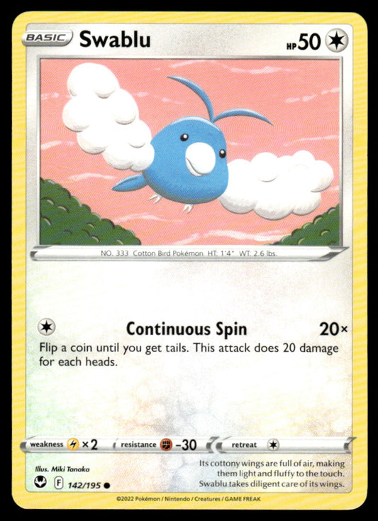 Swablu 142/195 Comun - Silver Tempest - Sword & Shield