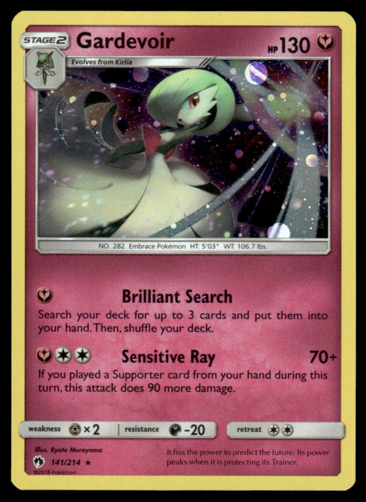 NM - Gardevoir 141 - Holo - Lost Thunder