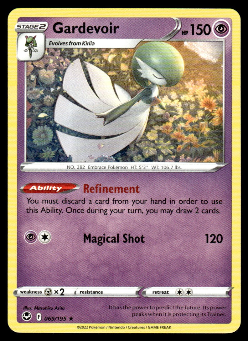 Gardevoir 069/195 Rare - Silver Tempest - Sword & Shield