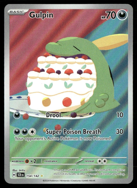 Gulpin 154/142 - Stellar Crown - Scarlet & Violet
