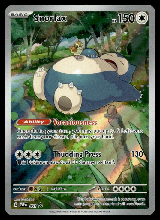 Snorlax 051/PRSV - Scarlet & Violet Promos - Scarlet & Violet