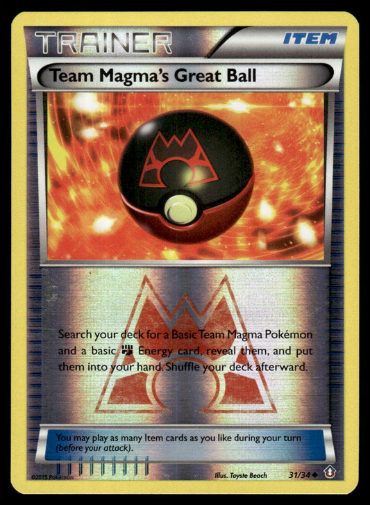 NM - Team Magma’s Great Ball 31 - Reverse - Double Crisis