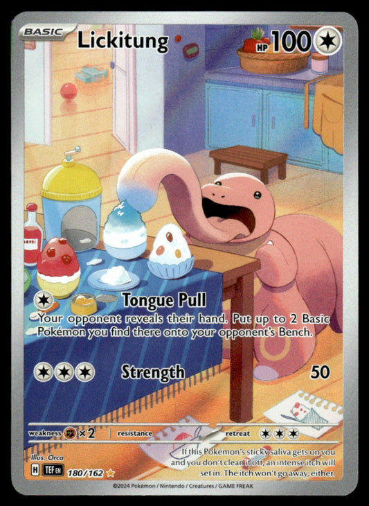 Lickitung 180/162 - Temporal Forces - Scarlet & Violet