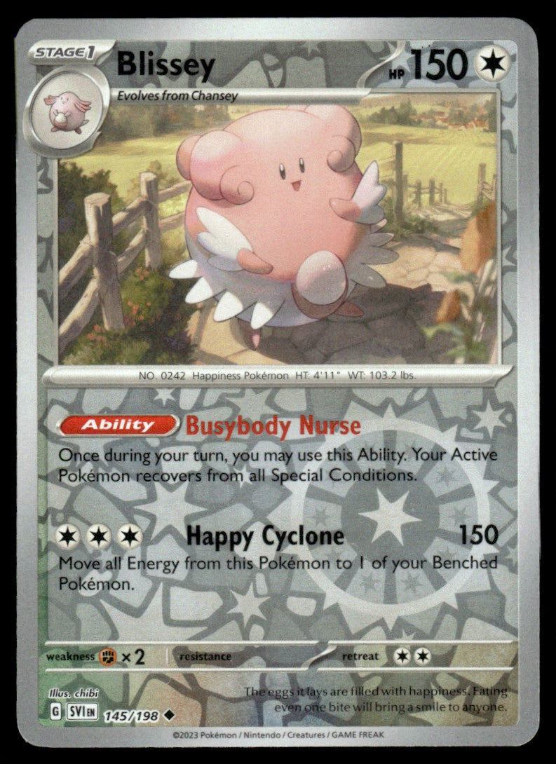 Blissey 145/198 Reverse - Scarlet & Violet Base Set - Scarlet & Violet
