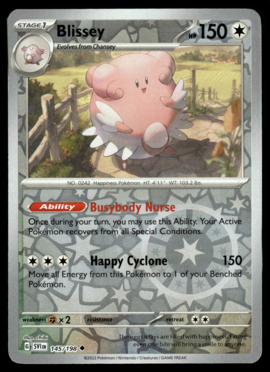 Blissey 145/198 Reverse - Scarlet & Violet Base Set - Scarlet & Violet