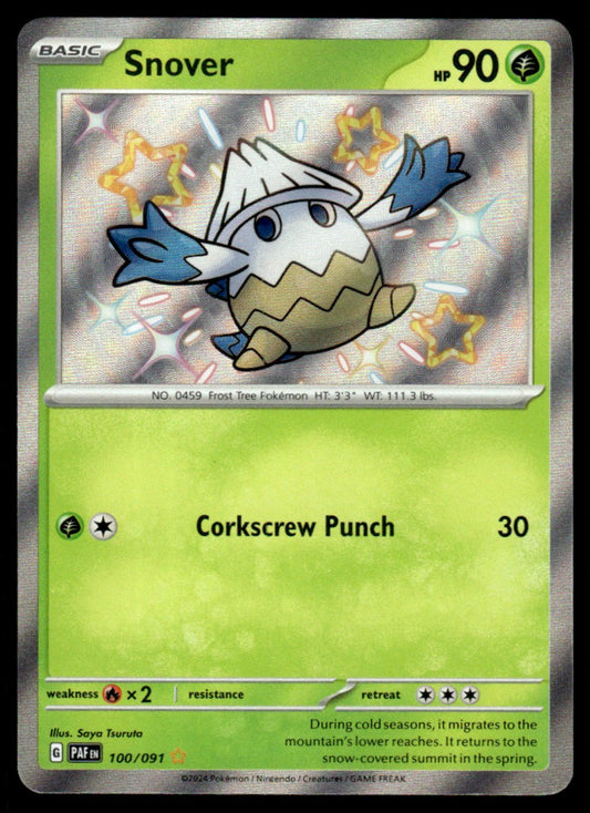 Snover 100/091 - Paldean Fates - Scarlet & Violet