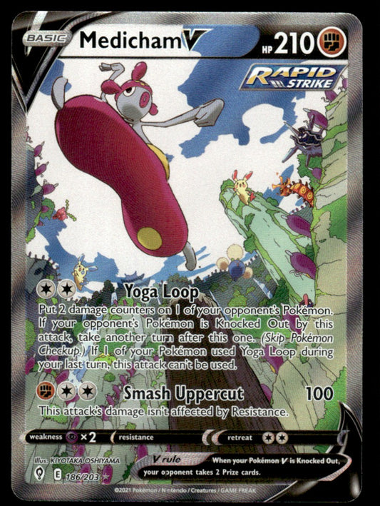 Medicham V 186/203 - Evolving Skies - Sword & Shield