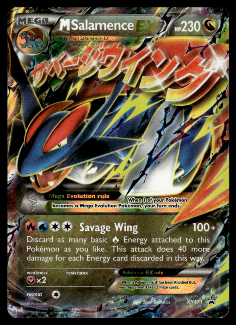 M Salamence-EX - LP - XY171 - XY Promos